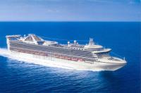 Grand Princess departs...